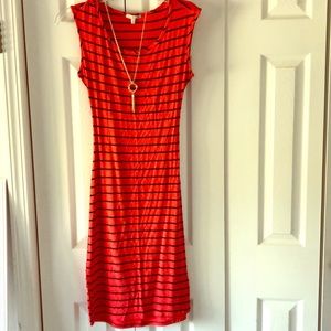 Cute striped Maxi dress